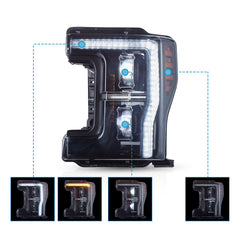 VLAND LED Headlights For 2017-2019 Ford F250 F350 F450 F550 VLAND™