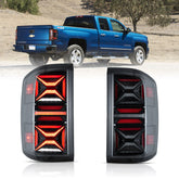 VLAND LED Tail lights For 2014-2018 Chevrolet Silverado 1500 2500HD 3500HD