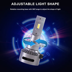 VLAND 2PCs D2S/H7/9005 LED Bulbs 35W 6000K Super Bright VLAND™