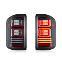 VLAND LED Tail lights For 2014-2018 Chevrolet Silverado 1500 2500HD 3500HD