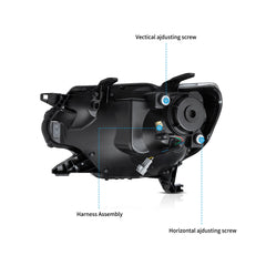 VLAND LED Headlights For 2012-2015 Toyota Tacoma with Start-up Animation VLAND™