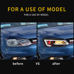 VLAND LED Headlights For 2009-2017 Volkswagen Polo MK5 Australia VLAND™