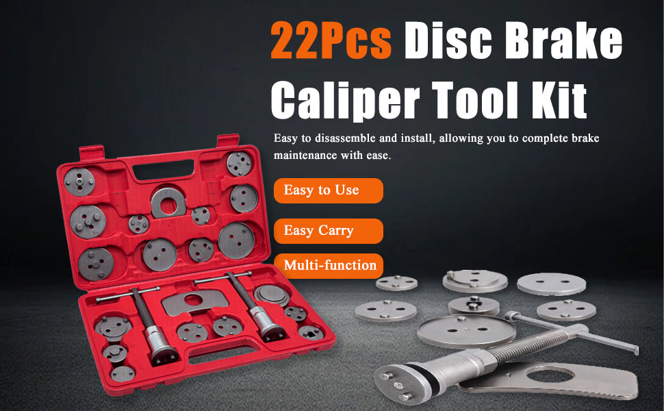 22Pcs Disc Brake Caliper Tool Set Vland-AU