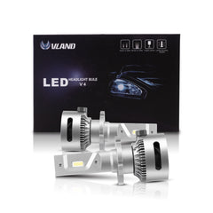 VLAND 2PCs D2S/H7/9005 LED Bulbs 35W 6000K Super Bright VLAND™