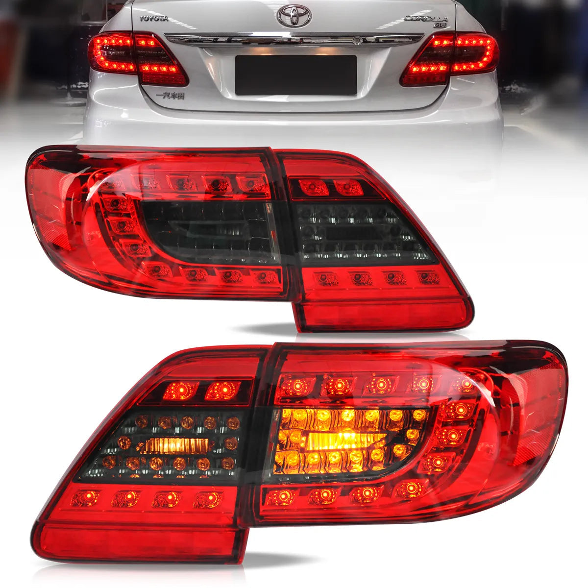 VLAND LED Taillights For 2011-2013 Toyota Corolla Australia Vland AU