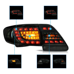 VLAND LED Taillights For 2011-2013 Toyota Corolla Australia Vland AU