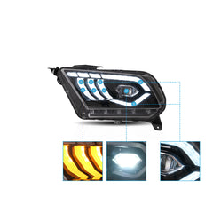 VLAND LED Headlights for Ford Mustang 2010-2014