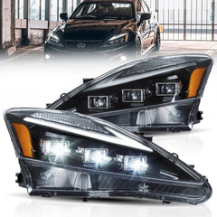 Vland Full LED Headlights For 2006-2013 Lexus IS250, IS350, ISF Australia VLAND™