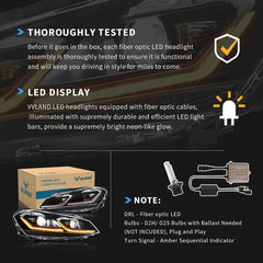 VLAND Headlights For 2018-2021 Golf MK7.5 Halogen Models Australia Vland-AU