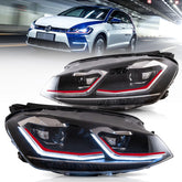 VLAND Headlights For 2018-2021 Golf MK7.5 Halogen Models Australia