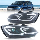 VLAND mk7-style LED Headlights For 2009-2018 Volkswagen Polo MK5 Australia