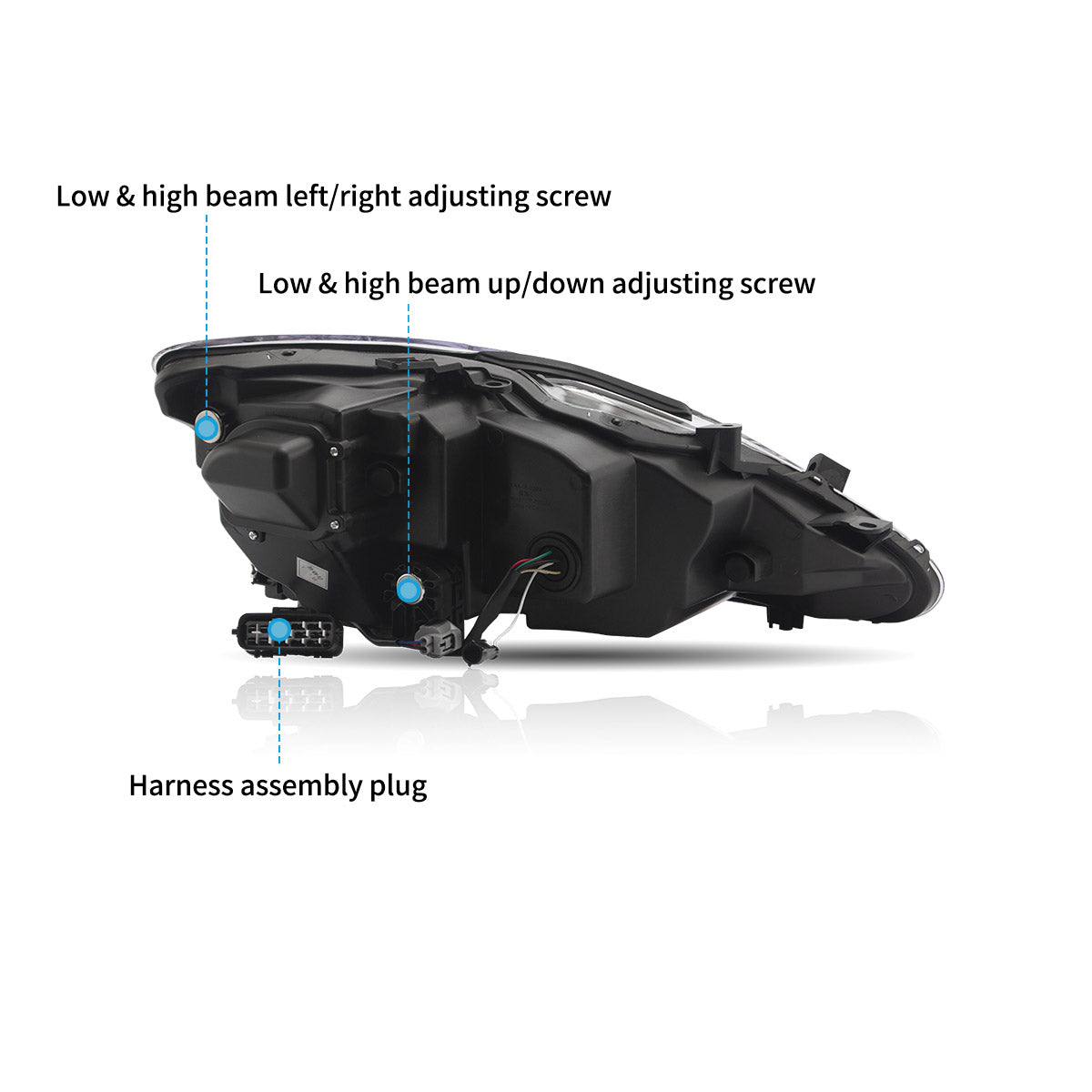 VLAND LED Headlights For 2006-2013 Lexus IS250 350 ISF Australia VLAND™