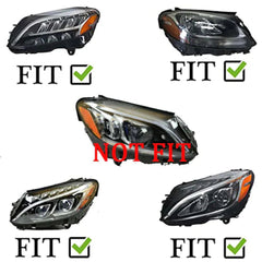 VLAND LED Headlights For 2015-2020 Mercedes Benz C-Class 4th Gen. W205 VLAND™