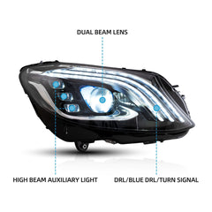 VLAND LED Headlights For 2015-2020 Mercedes Benz C-Class 4th Gen. W205 VLAND™