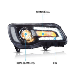 VLAND LED Projector Headlights For 2011–2023 Chrysler 300 VLAND™