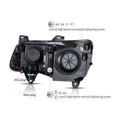 VLAND LED Projector Headlights For 2011–2023 Chrysler 300 VLAND™