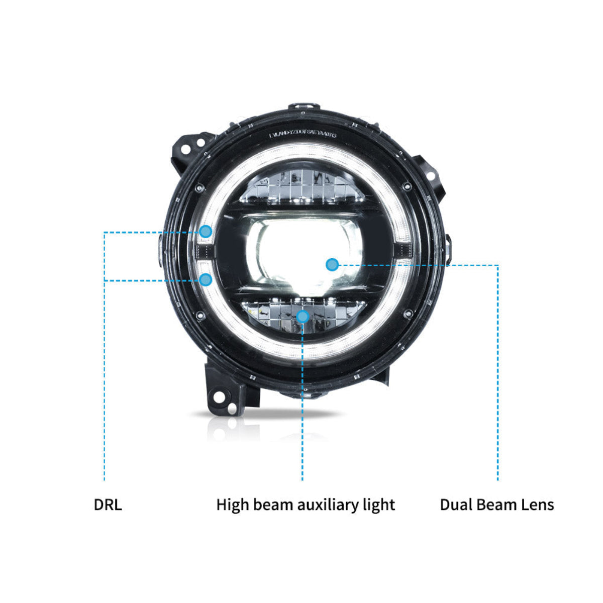 VLAND LED Headlights For 2018-2023 Jeep Wrangler & Gladiator JT Australia VLAND™