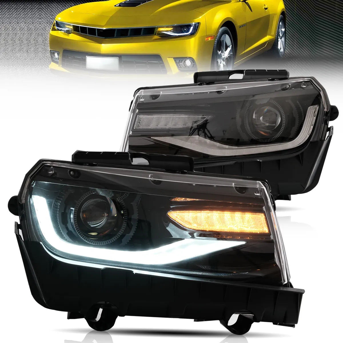 VLAND LED Headlights For 2014 2015 Chevrolet Camaro VLAND™