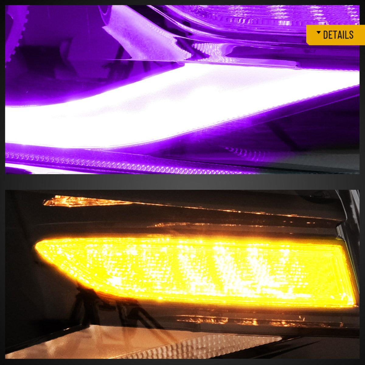 VLAND RGB style LED Headlights For Chevrolet Camaro 2014 2015 VLAND™