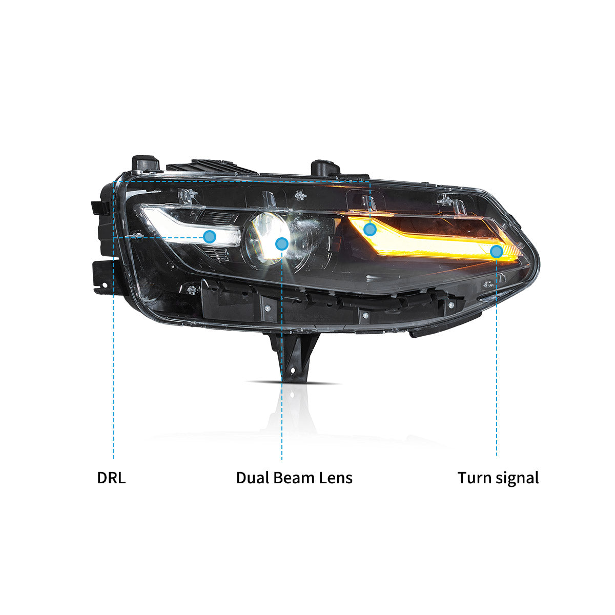 VLAND LED Headlights For 2019-2024 Chevrolet/Chevy Camaro VLAND™