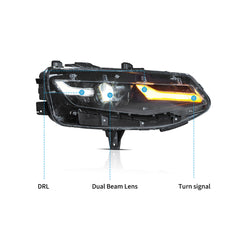 VLAND LED Headlights For 2019-2024 Chevrolet/Chevy Camaro