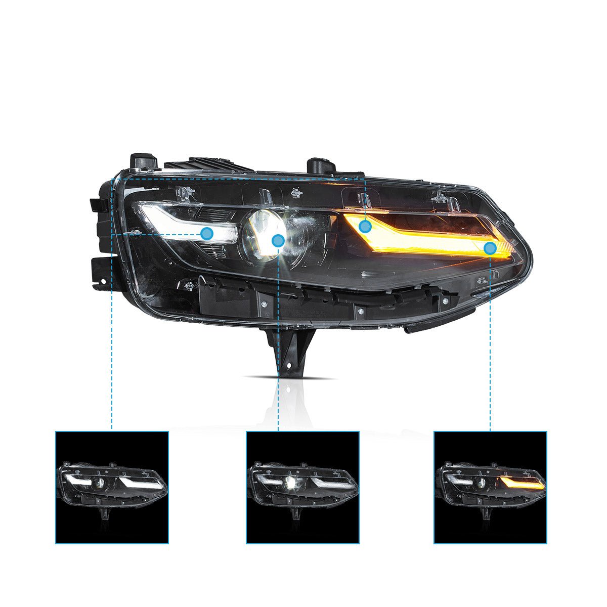 VLAND LED Headlights For 2019-2024 Chevrolet/Chevy Camaro VLAND™