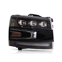 VLAND LED Headlights For 2007-2013 Chevrolet Silverado 1500 2500HD 3500HD