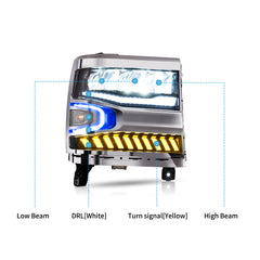 VLAND LED Headlights For Chevrolet Silverado 1500 2016-2018 VLAND™
