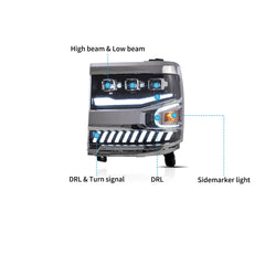 VLAND LED Headlights For 2016-2018 Chevrolet Silverado 1500 VLAND™
