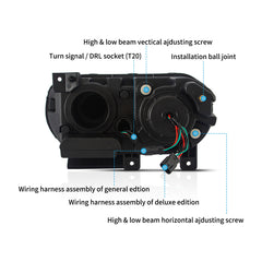 VLAND LED Headlights For Dodge Challenger 2008-2014 VLAND™