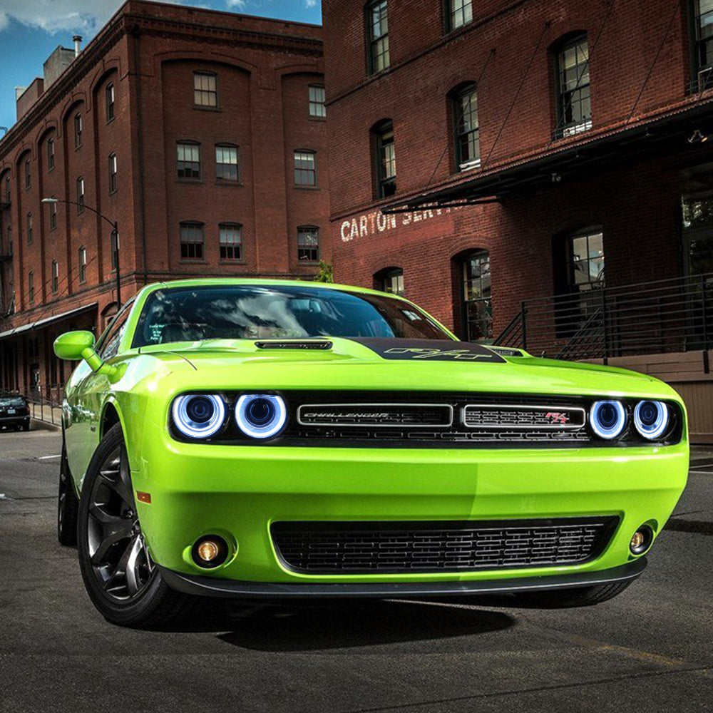VLAND RGB DRL LED Headlights For Dodge Challenger 2015-2024 VLAND™