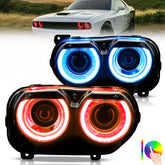 VLAND RGB DRL LED Headlights For Dodge Challenger 2015-2024