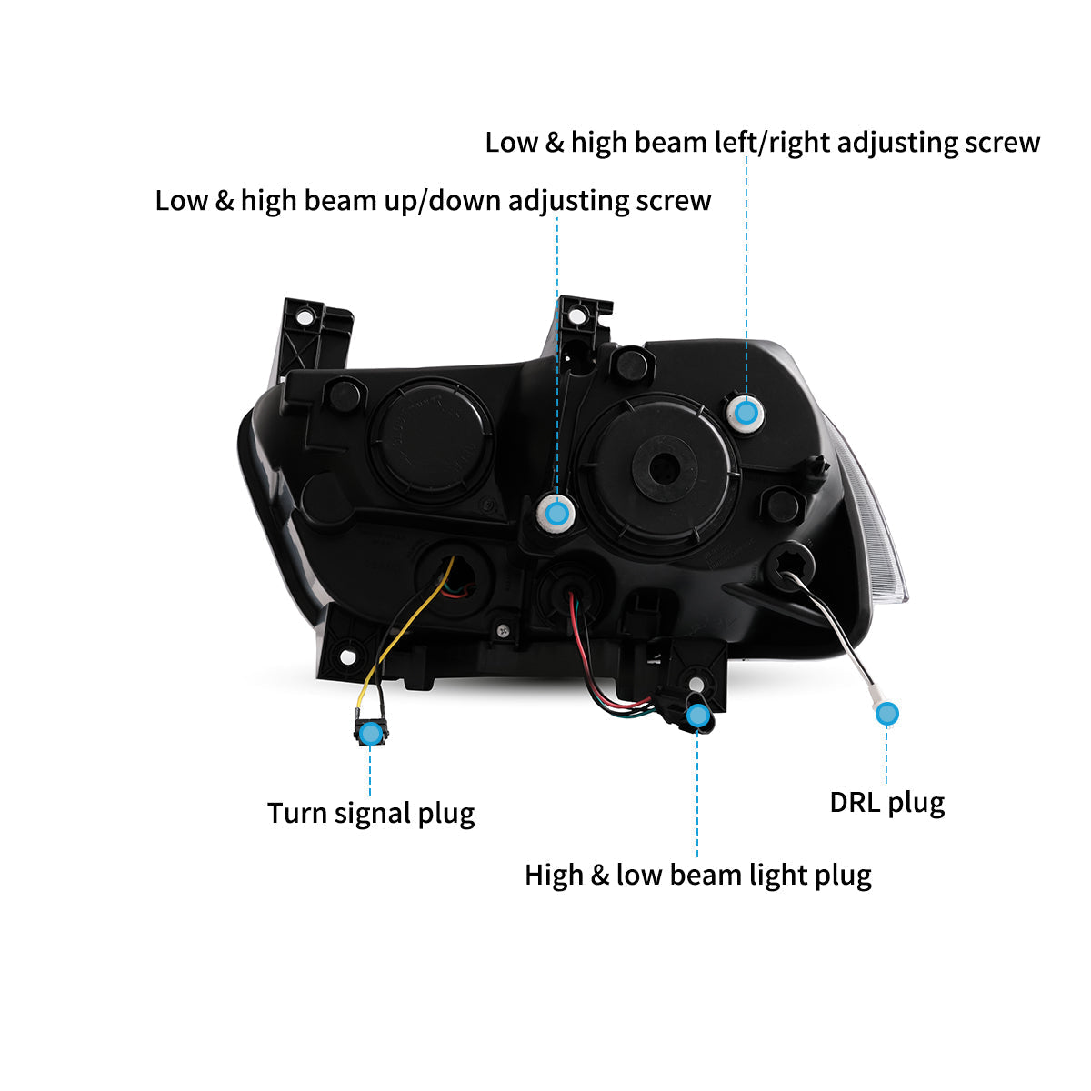 VLAND LED Headlights For Dodge Charger 2011-2014 VLAND™