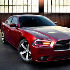 VLAND LED Headlights For Dodge Charger 2011-2014 RGB Style VLAND™