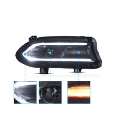 VLAND LED Headlights For 2015-2023 Dodge Charger VLAND™