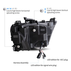 VLAND LED Headlights For Dodge RAM 1500 2019-2024 VLAND™