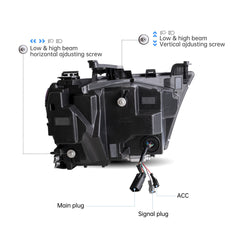 VLAND LED Headlights For Dodge RAM 1500 2019-2024 VLAND™