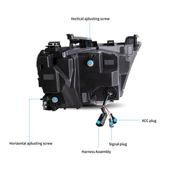 VLAND Full LED Headlights For 2019-2024 Dodge RAM 1500 VLAND™