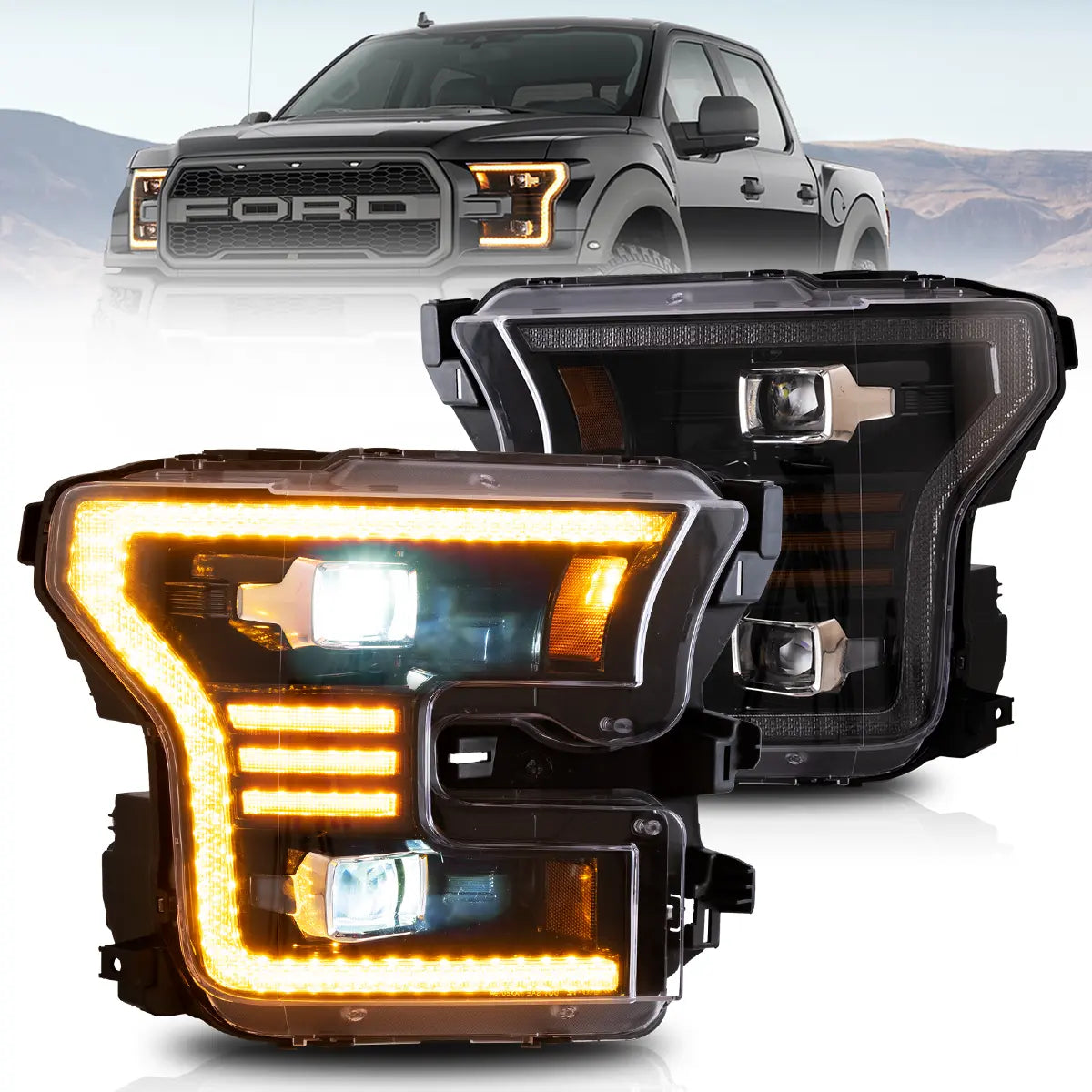 VLAND LED Headlights For 2015-2017 Ford F150 VLAND™