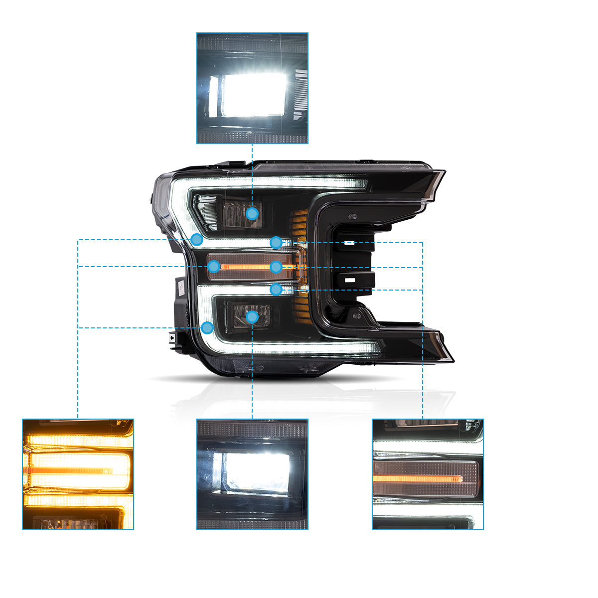 VLAND LED Headlights For Ford F150 2018-2020 VLAND™