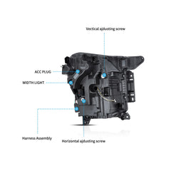 VLAND LED Matrix Headlights For 2021-2024 Ford F150 Australia VLAND™