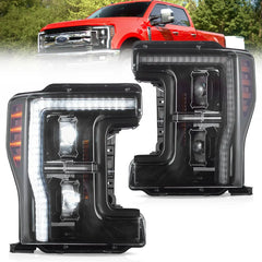 VLAND LED Headlights For 2017-2019 Ford F250 F350 F450 F550