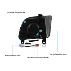 VLAND LED Dual Beam Headlights For Ford Mustang 2005-2009 VLAND™