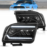 VLAND LED Dual Beam Headlights For Ford Mustang 2005-2009 VLAND™