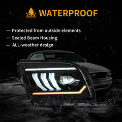 VLAND LED Headlights For 2005-2009 Ford Mustang 5th Gen VLAND™