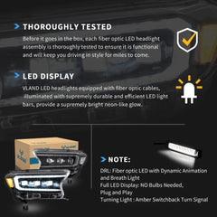 VLAND LED Matrix Headlights for 2016-2022 Ford Ranger PX Australia VLAND™