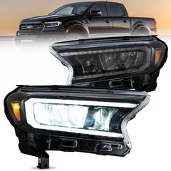 VLAND LED Reflection Bowl Headlights For 2016-2022 PX Ford Ranger Australia VLAND™