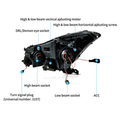 VLAND LED Headlights For 2008-2012 Honda Accord Australia VLAND™