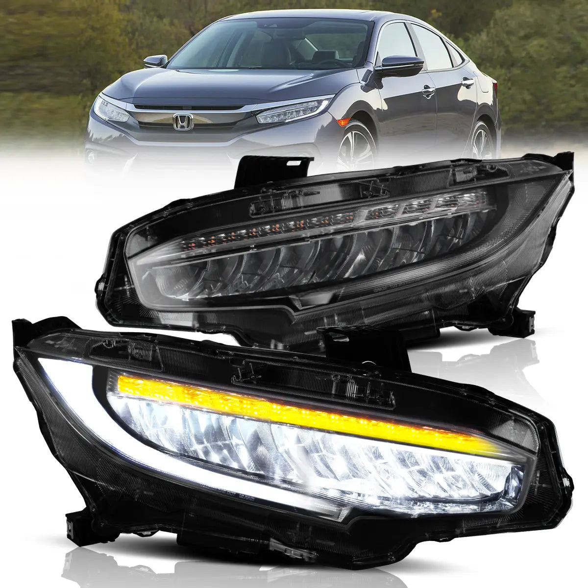 VLAND LED Headlights For 2016-2021 Honda Civic Australia VLAND™