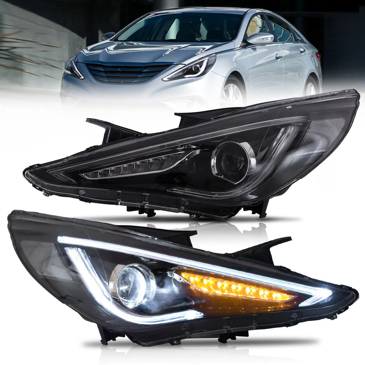 VLAND LED Headlights For 2011-2014 Hyundai Sonata VLAND™